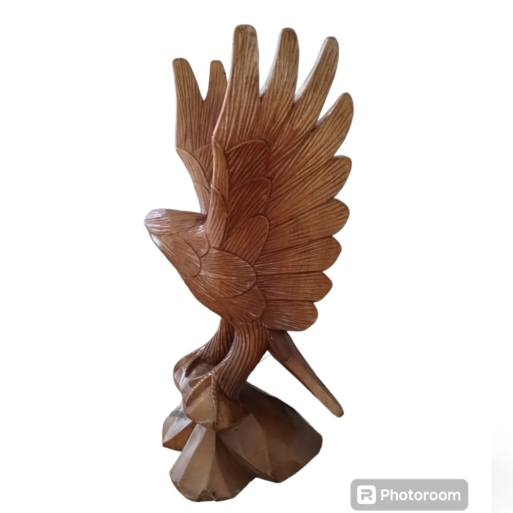 Bird Sculpture Wood Carving